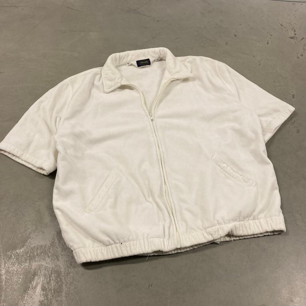 Y2K zip up polo T-Shirt